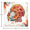 Tasteful Turkey Lunch Napkins 16ct