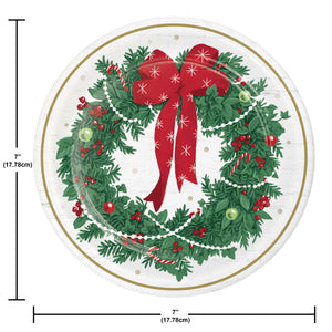 Timeless Trees 7in Paper Plates 8ct