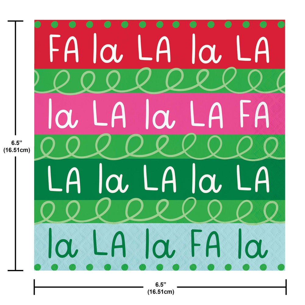 Holly Jolly Lunch Napkins 16ct