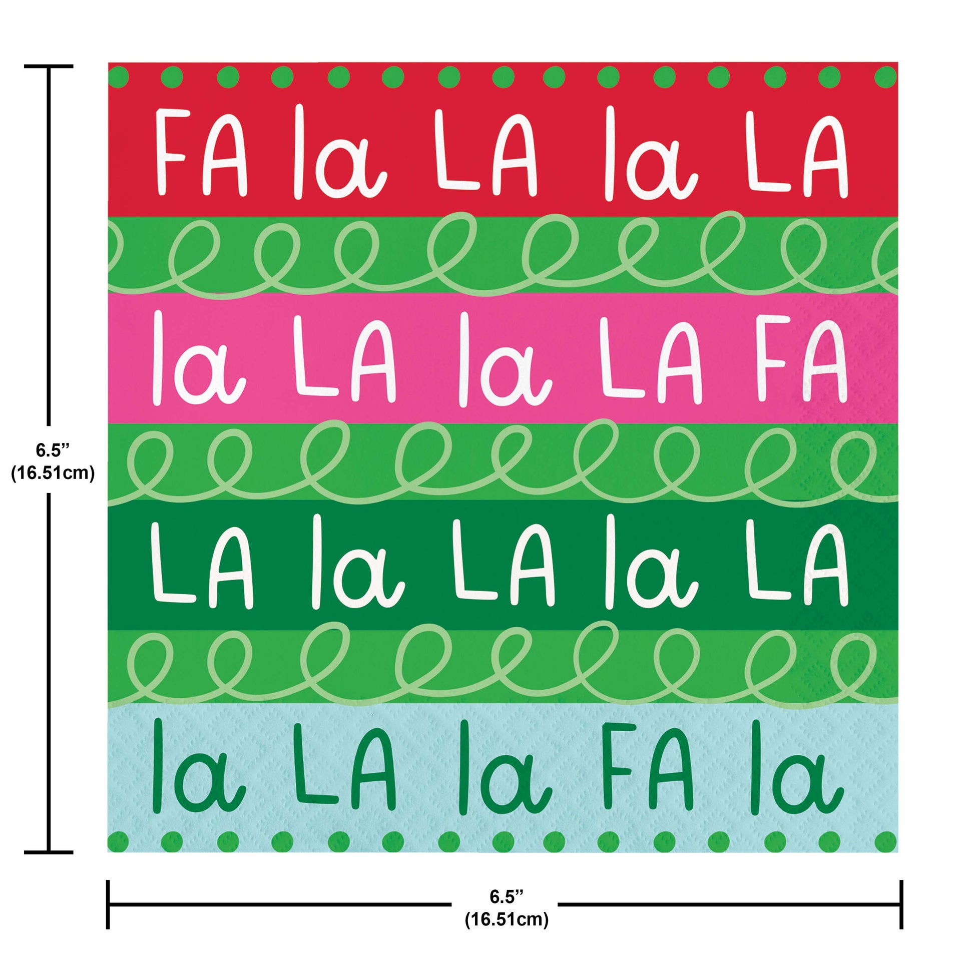 Holly Jolly Lunch Napkins 16ct
