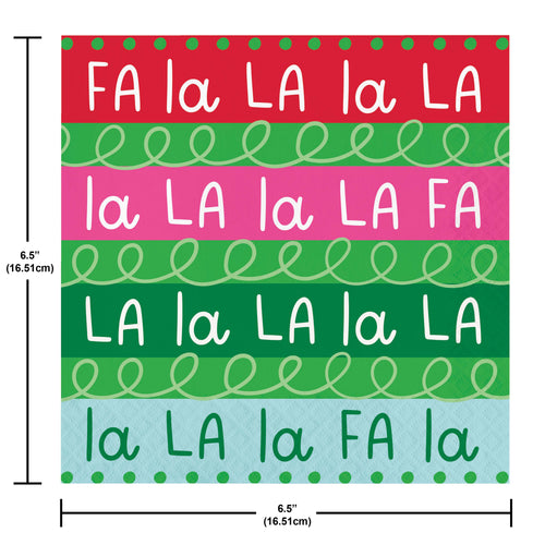 Holly Jolly Lunch Napkins 16ct