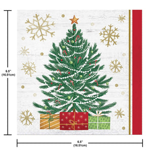 Timeless Trees Lunch Napkins 16ct