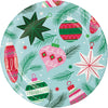 Holly Jolly 9in Paper Plate 8ct