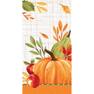 Autumn Orchard Guest Napkins 16ct