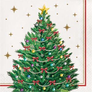 Sparkling Spruce Lunch Napkins 16ct