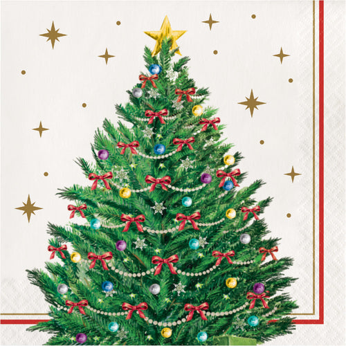 Sparkling Spruce Lunch Napkins 16ct