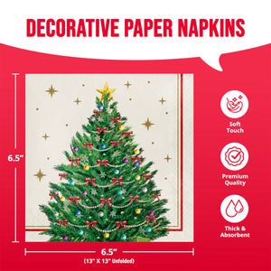 Sparkling Spruce Lunch Napkins 16ct