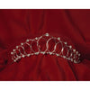 Rhinestone Tiara Silver