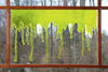 3D Alien Ooze Drip Window Décor