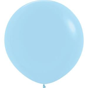 3' PASTEL MATTE BLUE - 2 CT
