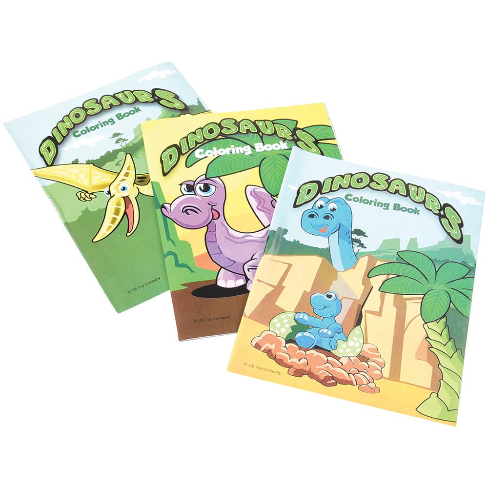 Dinosaur Coloring Books 12ct