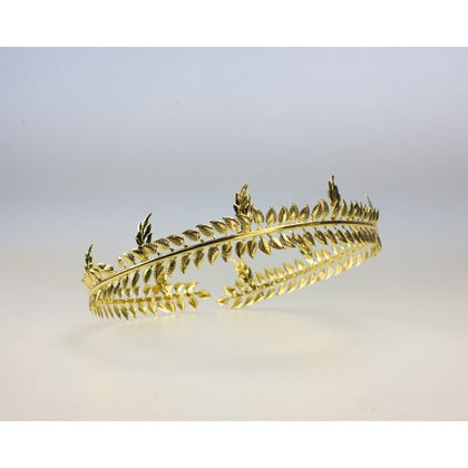 Men’s Gold Leaf Crown