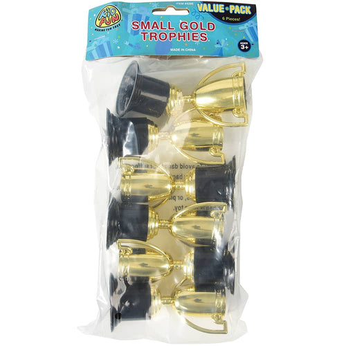 Small Gold Trophies/6-Pc