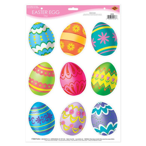 Easter Egg Clings