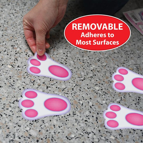 Bunny Paw Prints Peel 'N Place