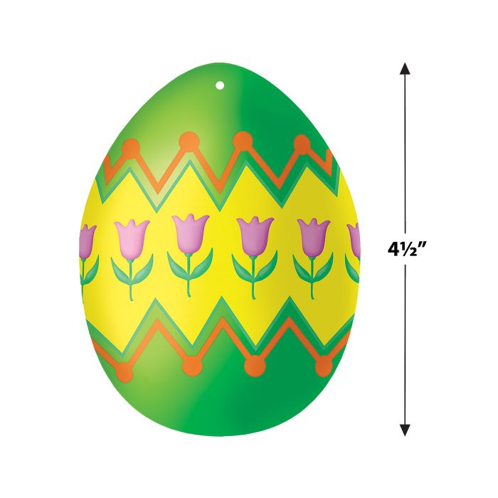 Mini Easter Egg Cutouts 10ct