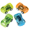 Transparent Pull Back Cars / 8-pc