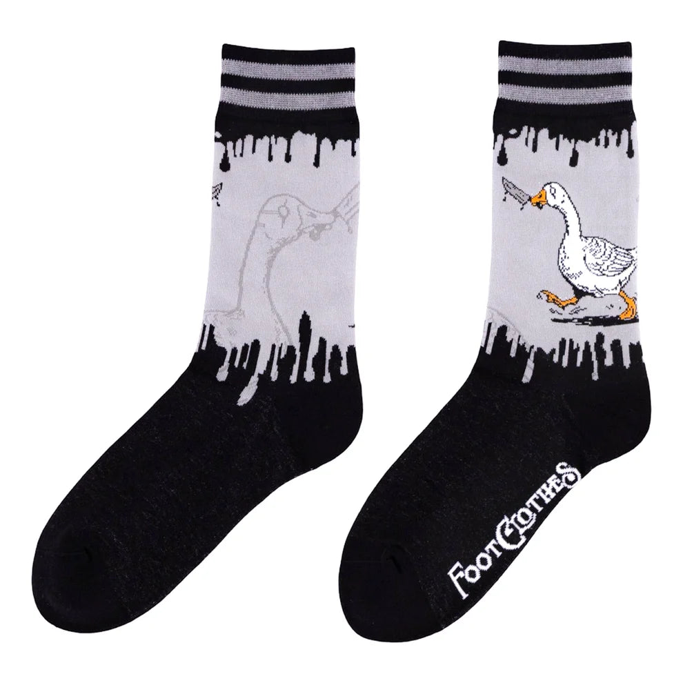 Not-So-Silly Goose Crew Socks