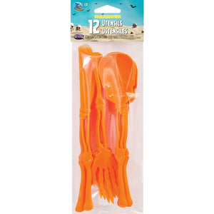 Funny Bones Knife/Fork/Spoon - 12 PC Set