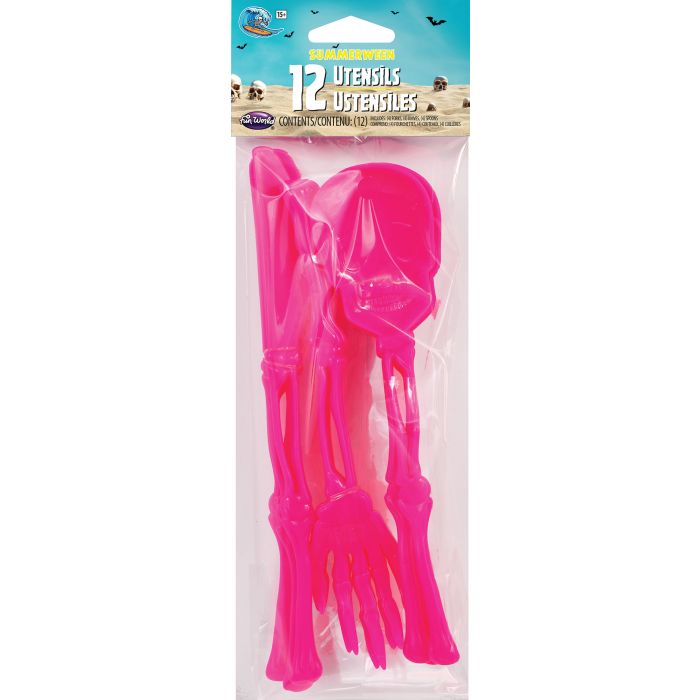 Funny Bones Knife/Fork/Spoon - 12 PC Set