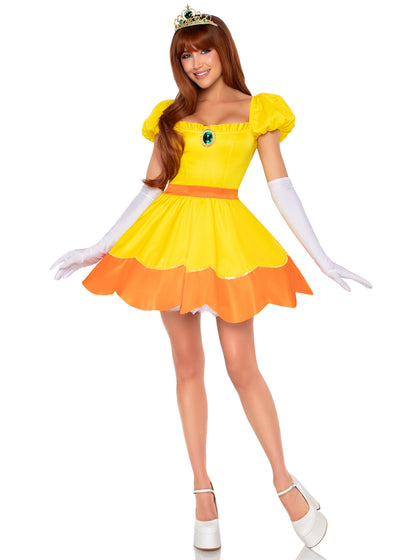 4 PC Sunflower Princess Costume