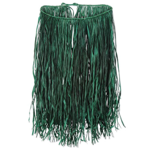 Adult Raffia Hula Skirt | Green