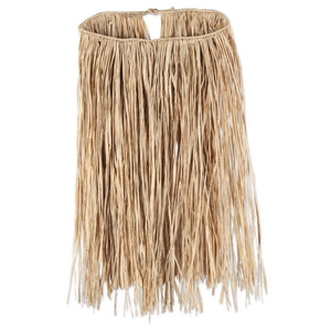 Adult Raffia Hula Skirt | Natural