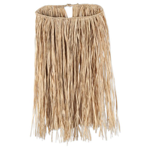 Adult Raffia Hula Skirt | Natural