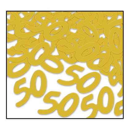 Birthday Confetti 50 | Gold