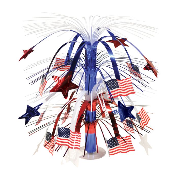 Flag Cascade Centerpiece