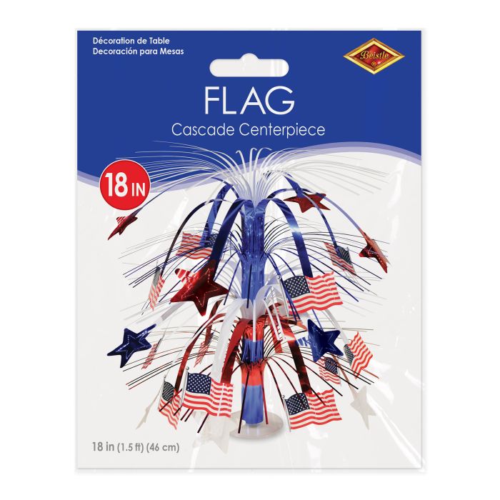 Flag Cascade Centerpiece