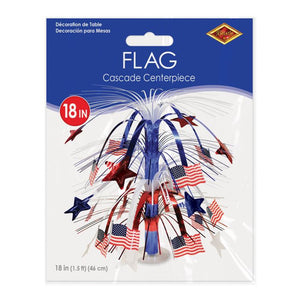 Flag Cascade Centerpiece