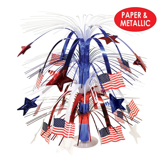 Flag Cascade Centerpiece