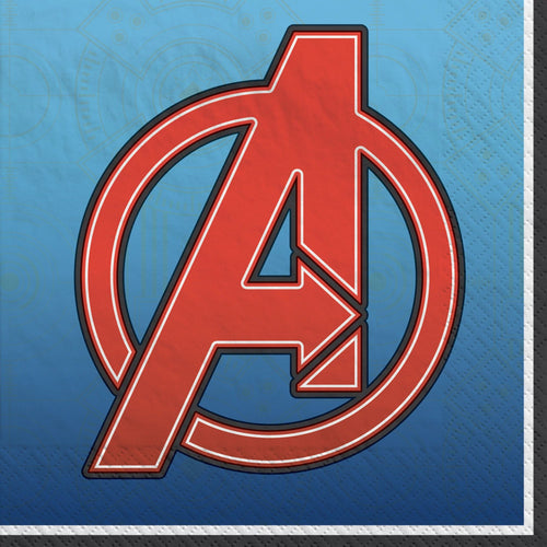 Avengers Core Beverage Napkins 16ct