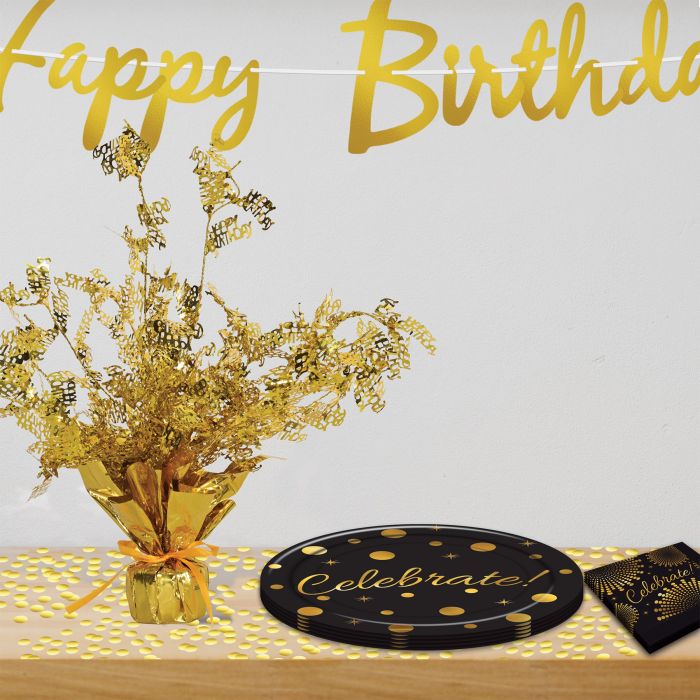 Birthday Gleam 'N Burst Centerpiece