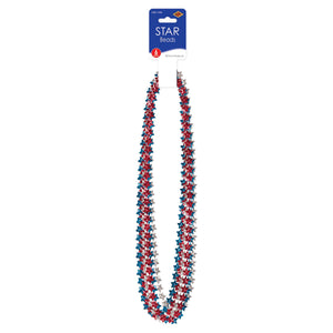 Star Beads 6ct | Patriotic