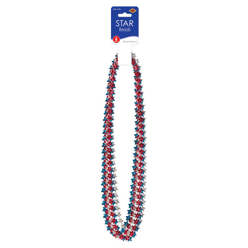 Star Beads 6ct | Patriotic