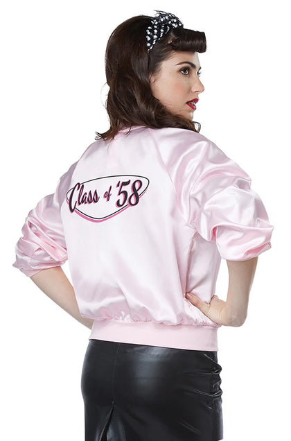 50s Satin Varsity Jacket | Adult