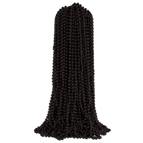 Party Beads Black 50ct