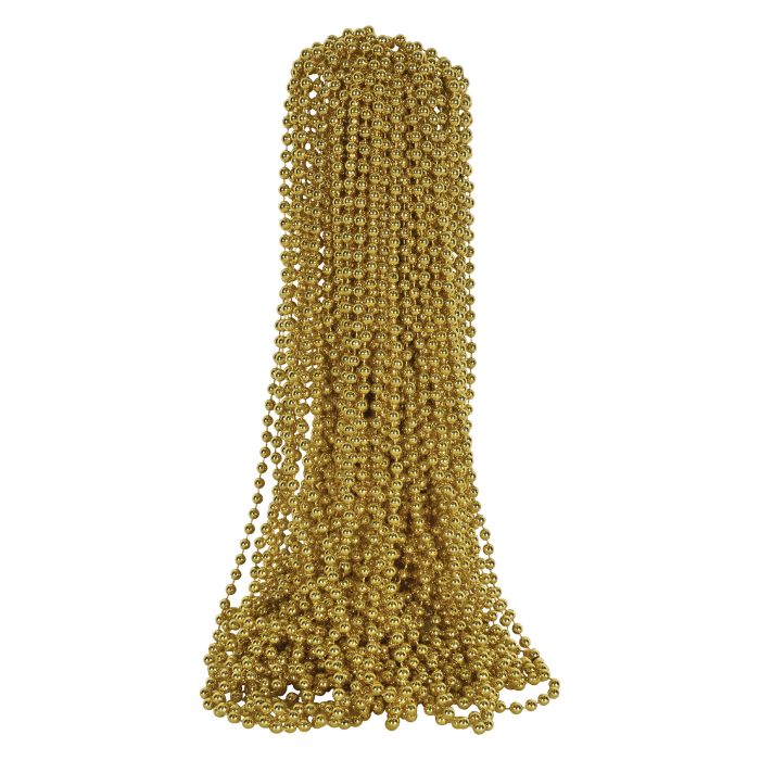 Party Beads Gold 50ct