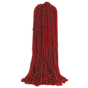 Party Beads Red 50ct
