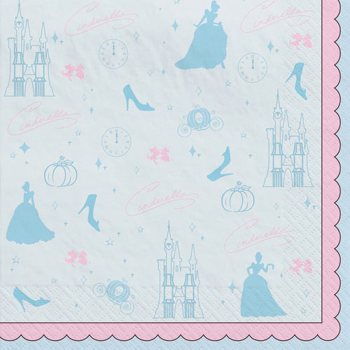 Cinderella Lunch Napkins 16ct