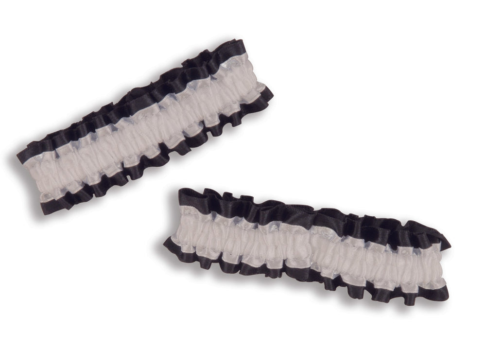 Garter Armbands - White
