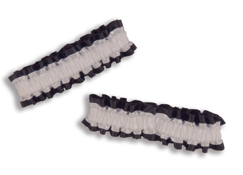 Garter Armbands - White