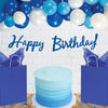 Blue Happy Birthday Streamer | Generic Birthday