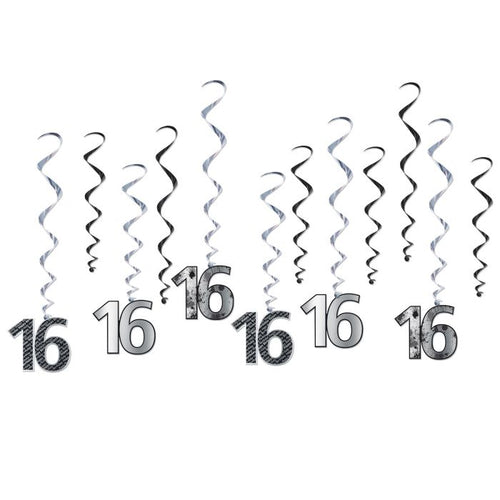 16 Birthday Whirls 12ct