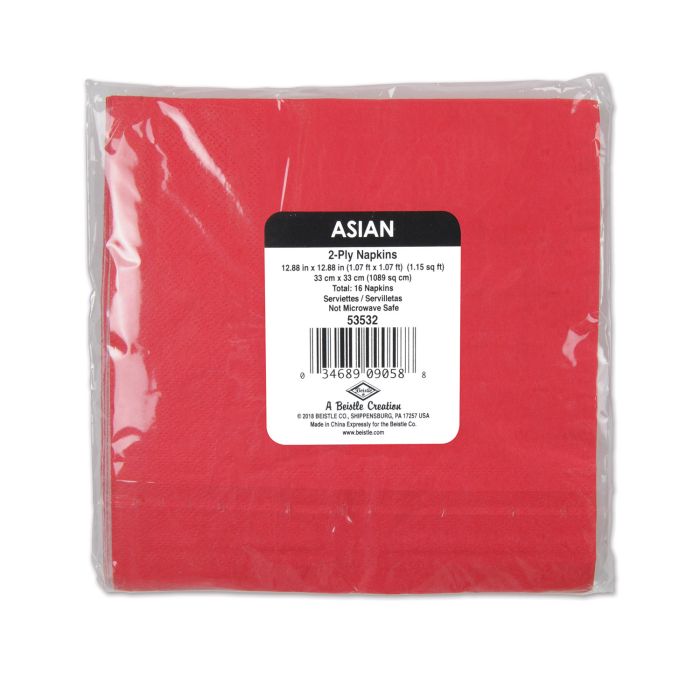 Asian Luncheon Napkins 16ct