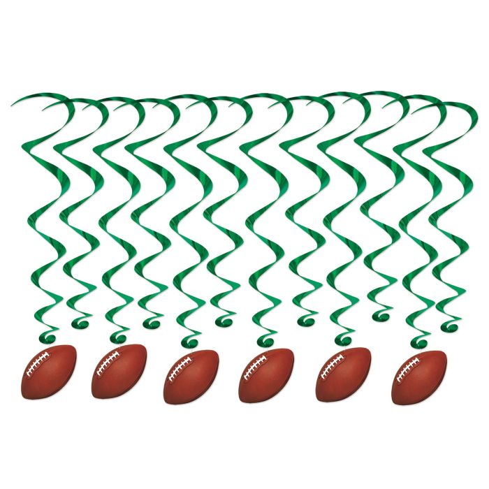 Football Whirls 12ct