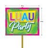 Luau Party Yard Sign