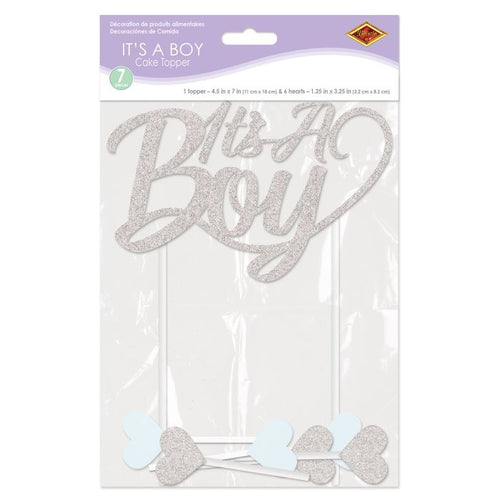 It's A Boy Cake Topper